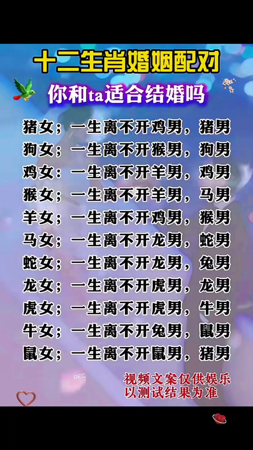 十二生肖最佳婚配表(十二生肖最佳婚配表大全准不准?属龙的和哪些生肖最配?) 十二生肖最佳婚配表(十二生肖最佳婚配表大全准不准?属龙的和哪些生肖最配?)
