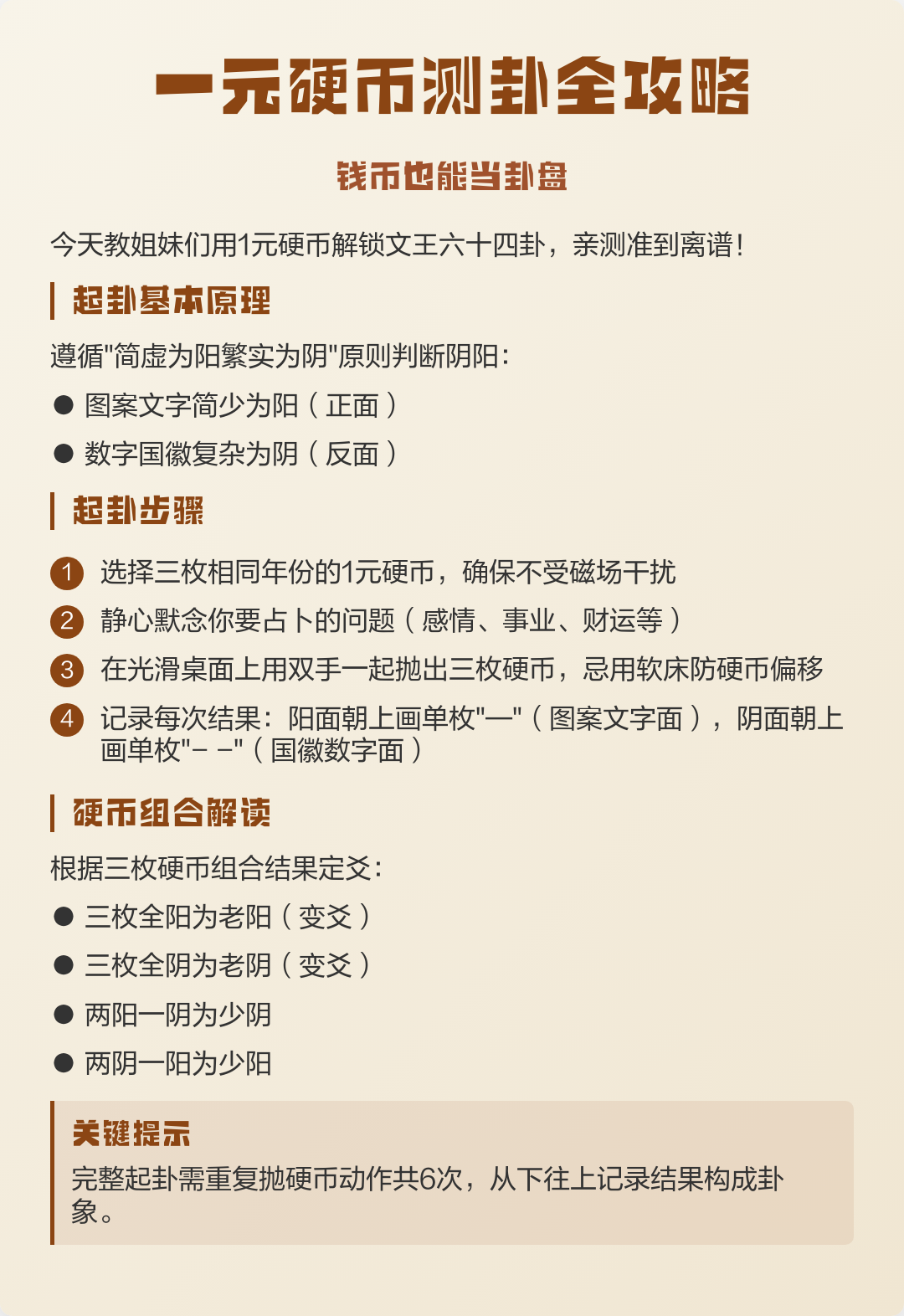周易铜钱占卜方法(周易铜钱占卜方法大全) 周易铜钱占卜方法(周易铜钱占卜方法大全)