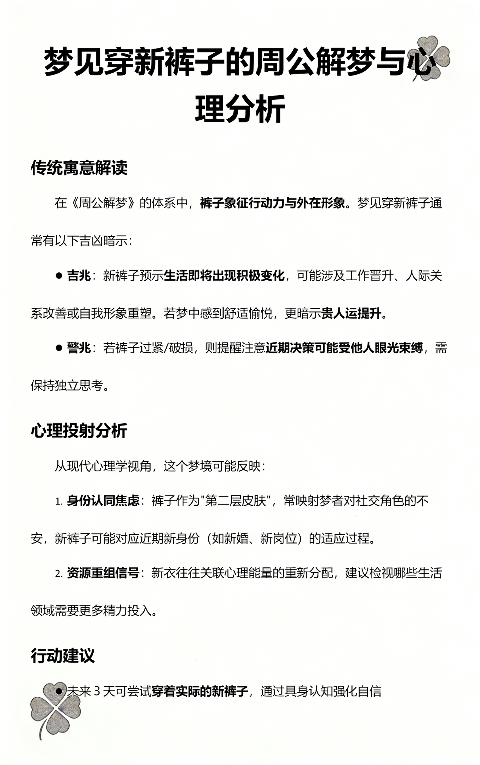 解梦攻略(梦里攻略小说)