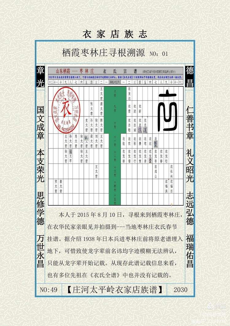 2025族谱注意事项(族谱的内容需要怎么登记)