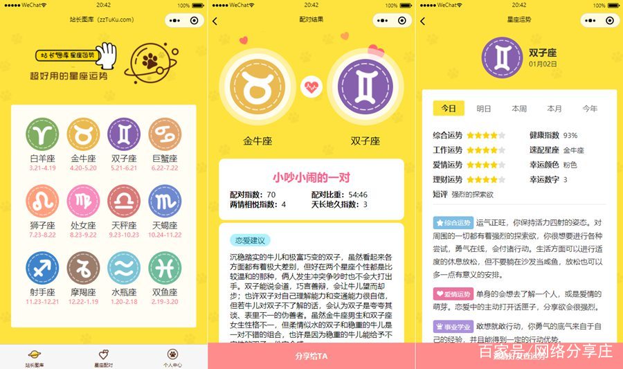 小程序运势详解(智能小程序星座运势)