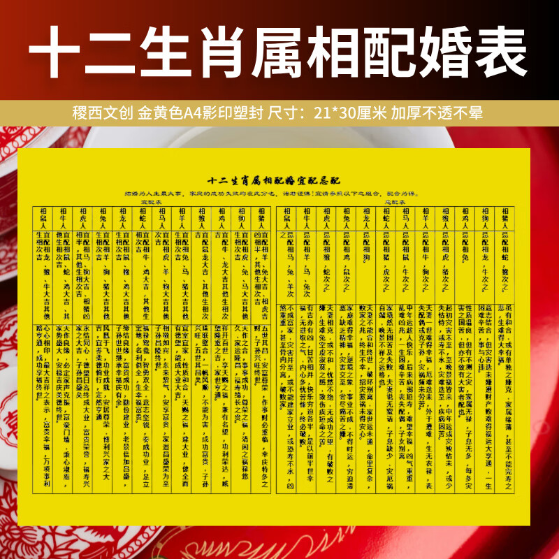 十二生肖属相婚配表(十二生肖属相婚配表一览) 十二生肖属相婚配表(十二生肖属相婚配表一览)