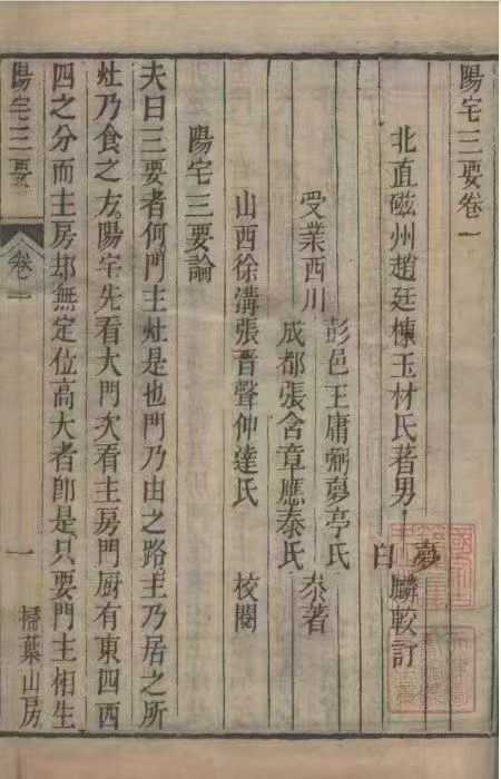 相宅大门(宅门与大门)
