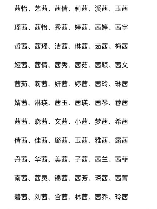 取名好字(取名字库8000字)
