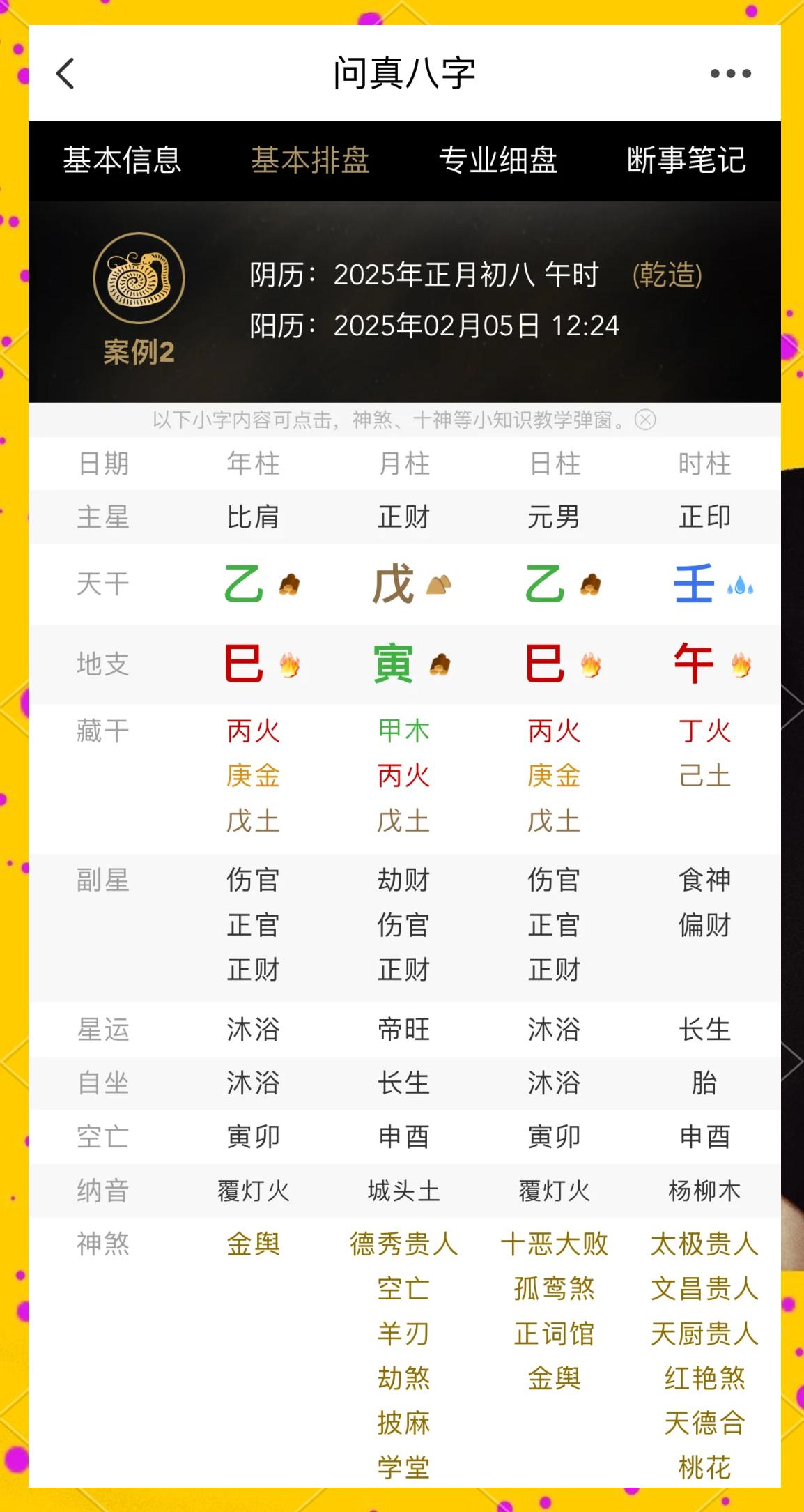 八字排盘财运(八字排盘财运和婚姻)