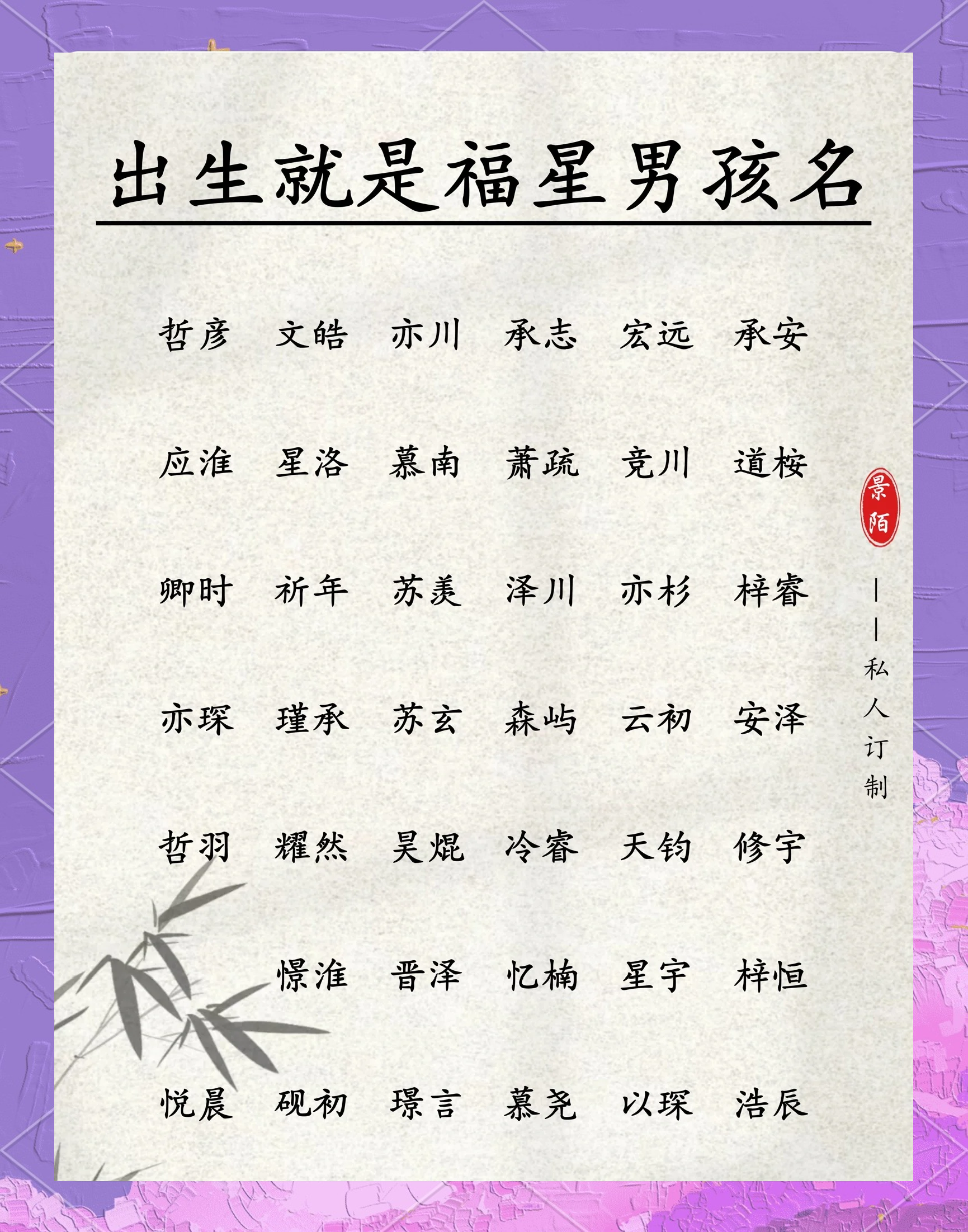 按生辰八字起名字