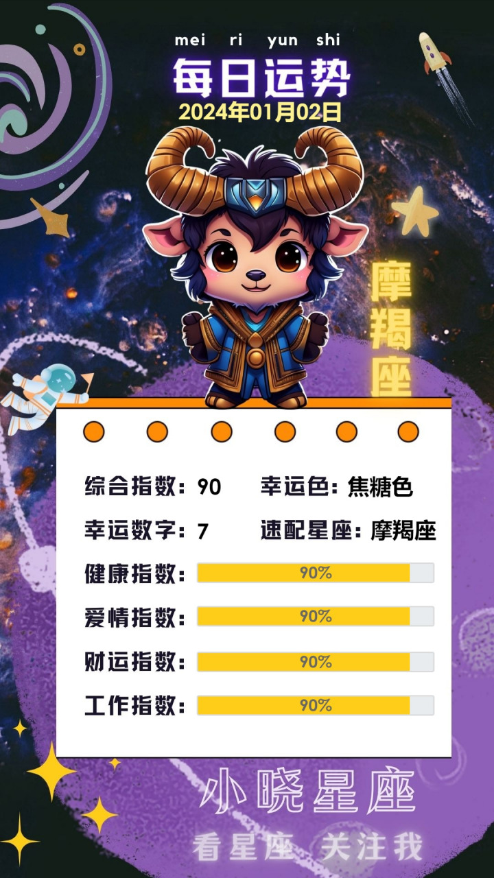 摩羯座今日运势今天 摩羯座今日运势今天