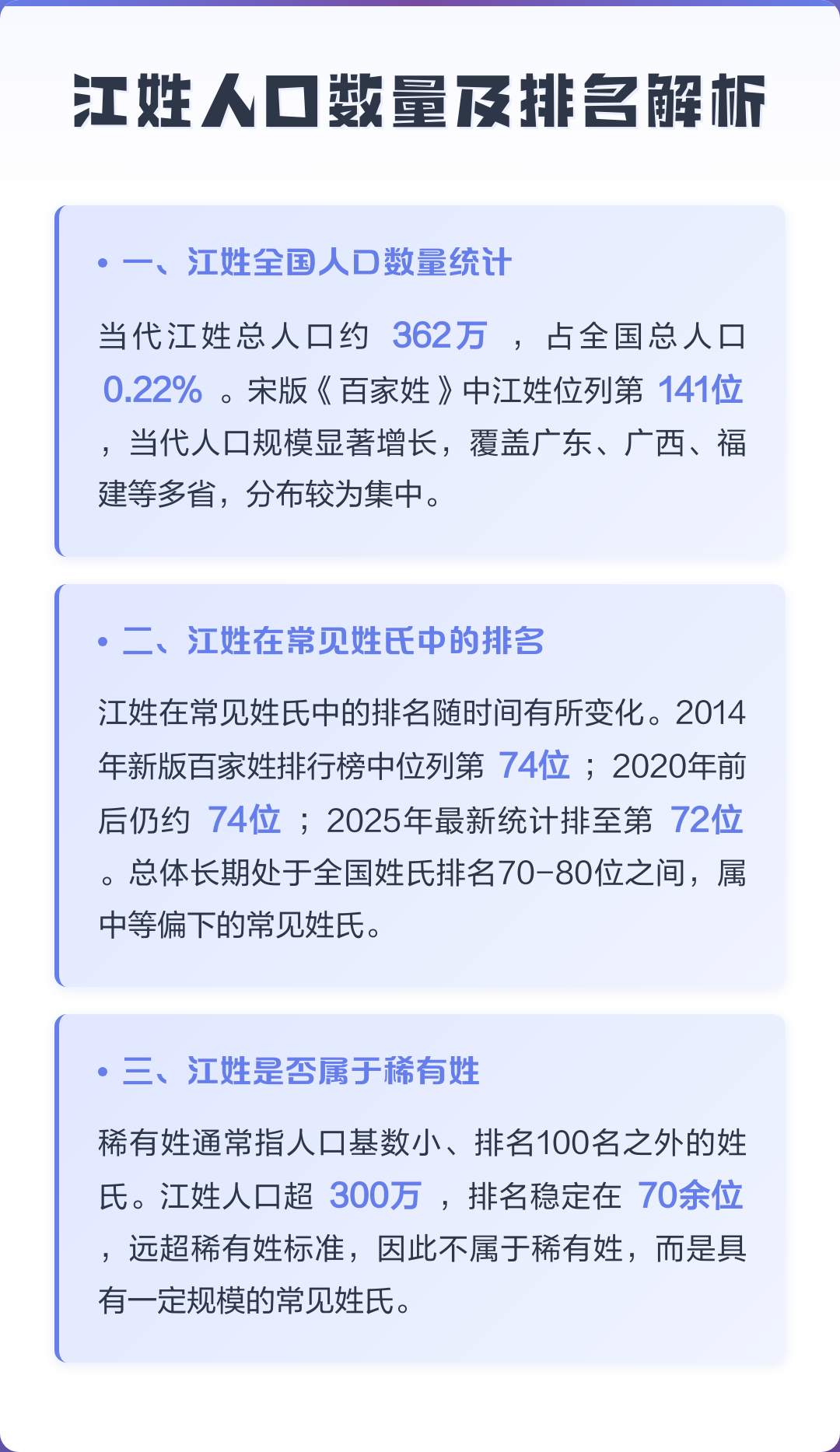 百家姓人口数量排行榜图片