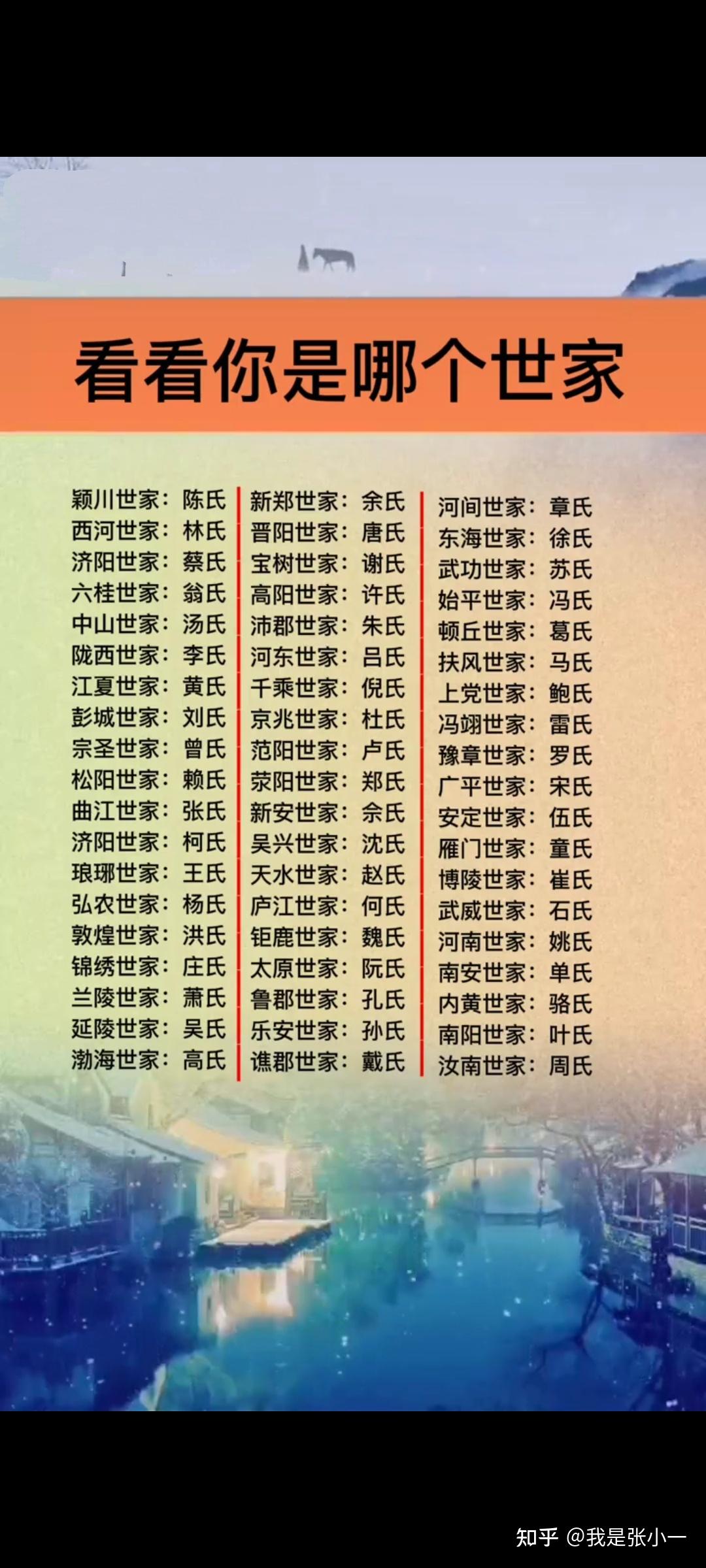 连姓是什么世家