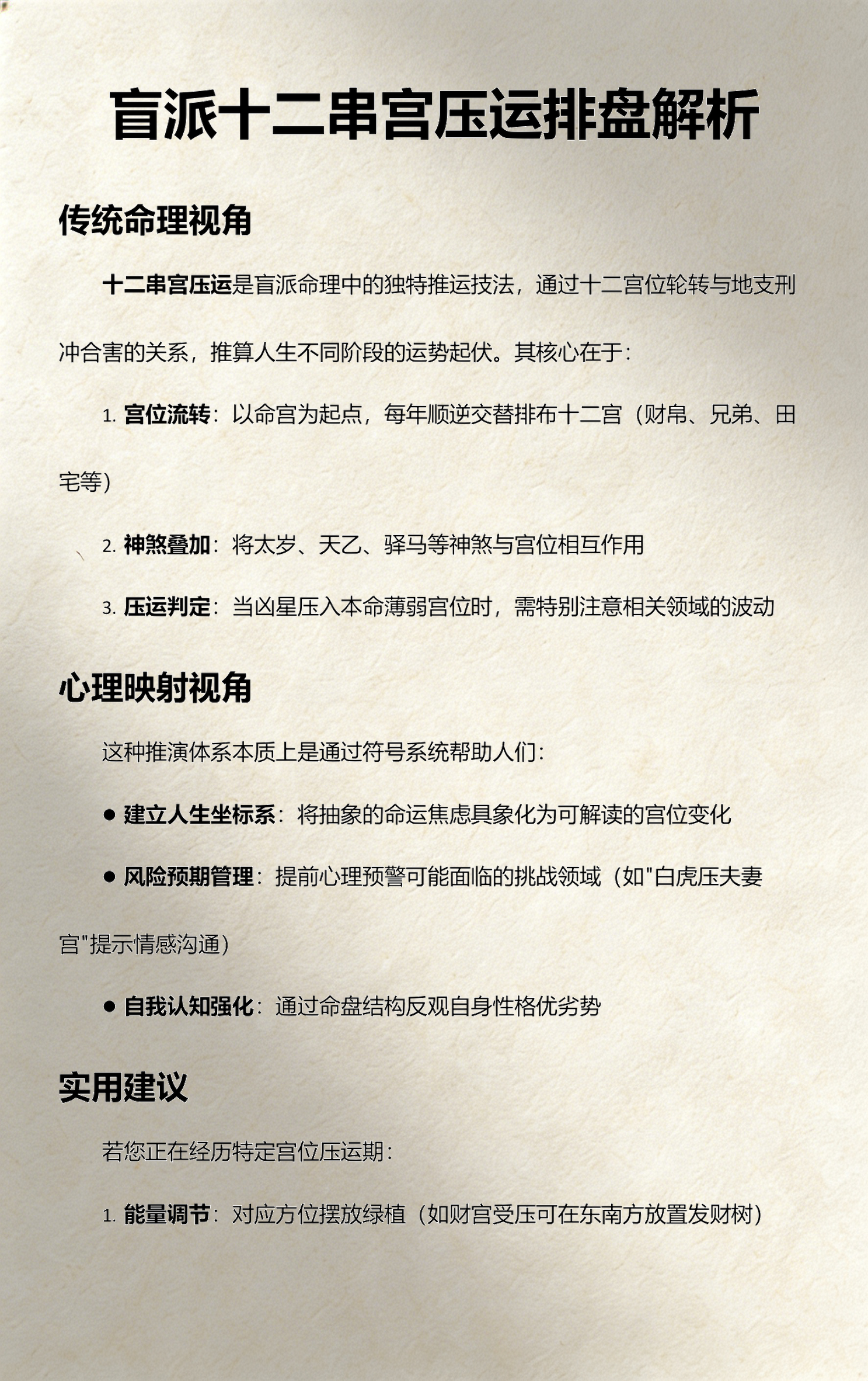 高人运势要素 高人运势要素