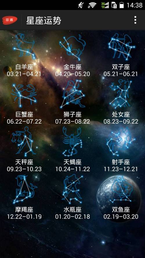 星座运势app对比