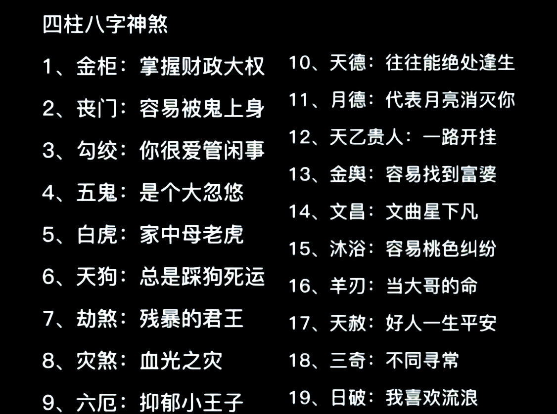 八字神煞查法详尽版pdf 八字神煞查法详尽版pdf