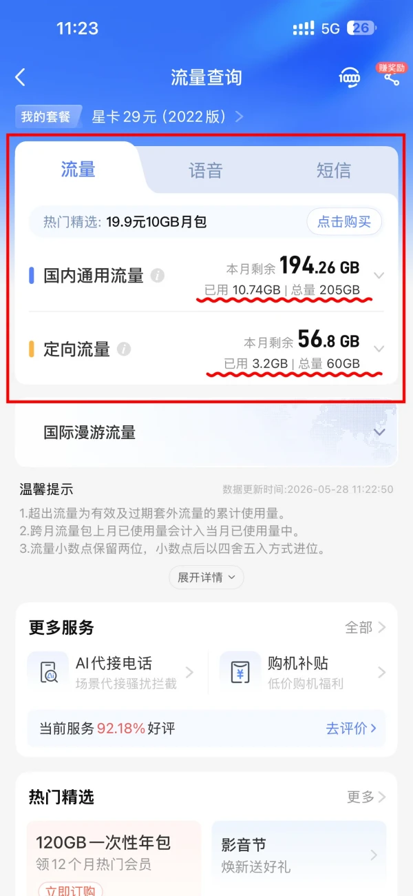 电信流量用完了继续用会怎样