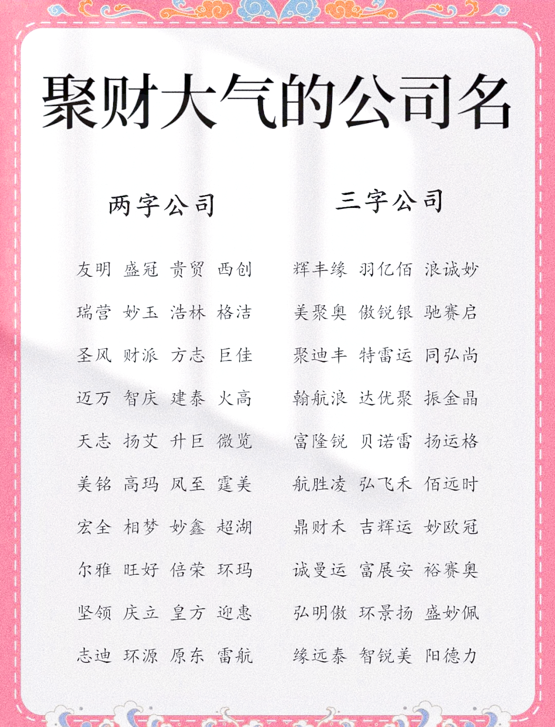 公司起名字大全免费三个字寓意好一点的简单介绍