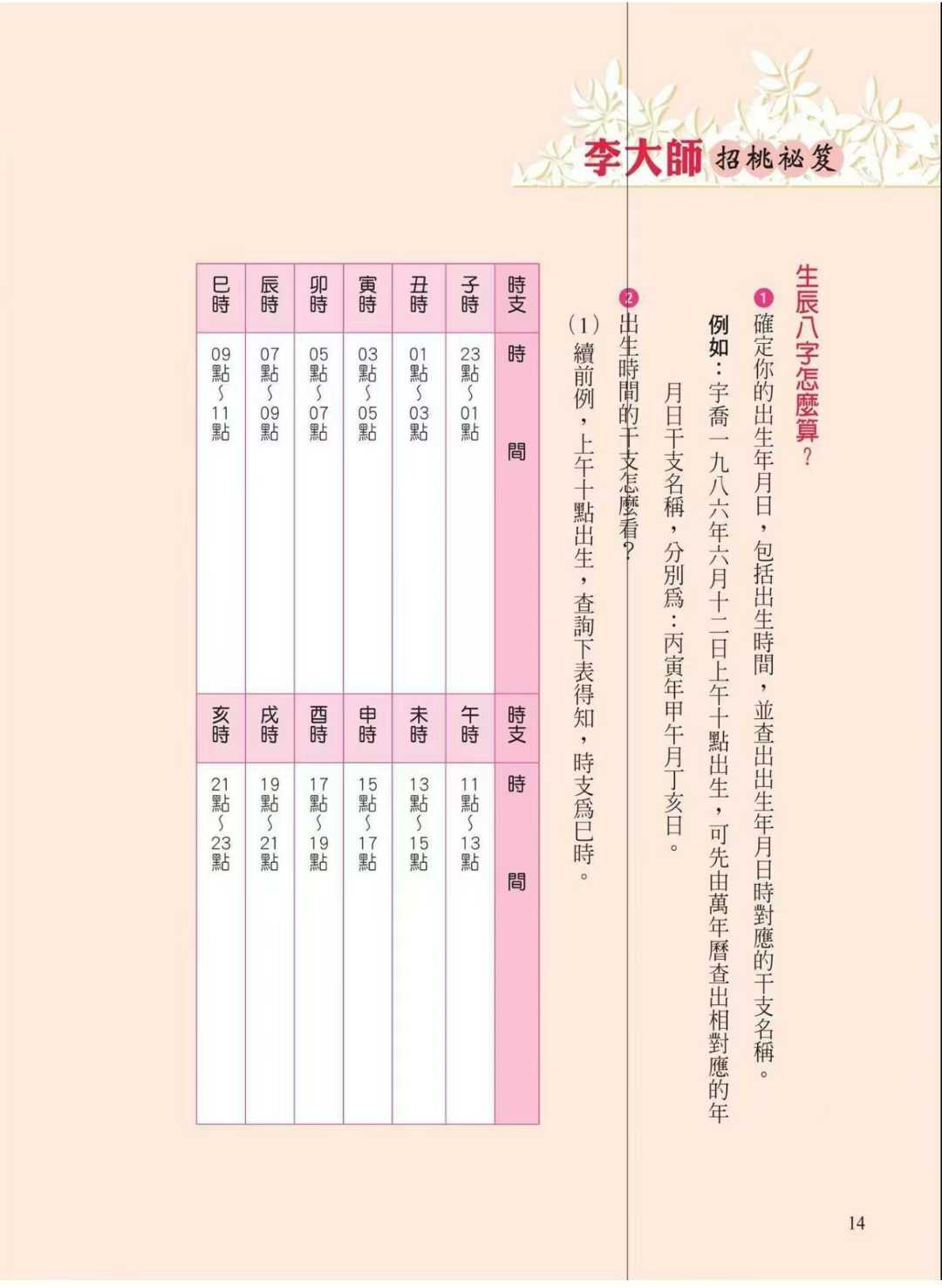 八字免费桃花测算