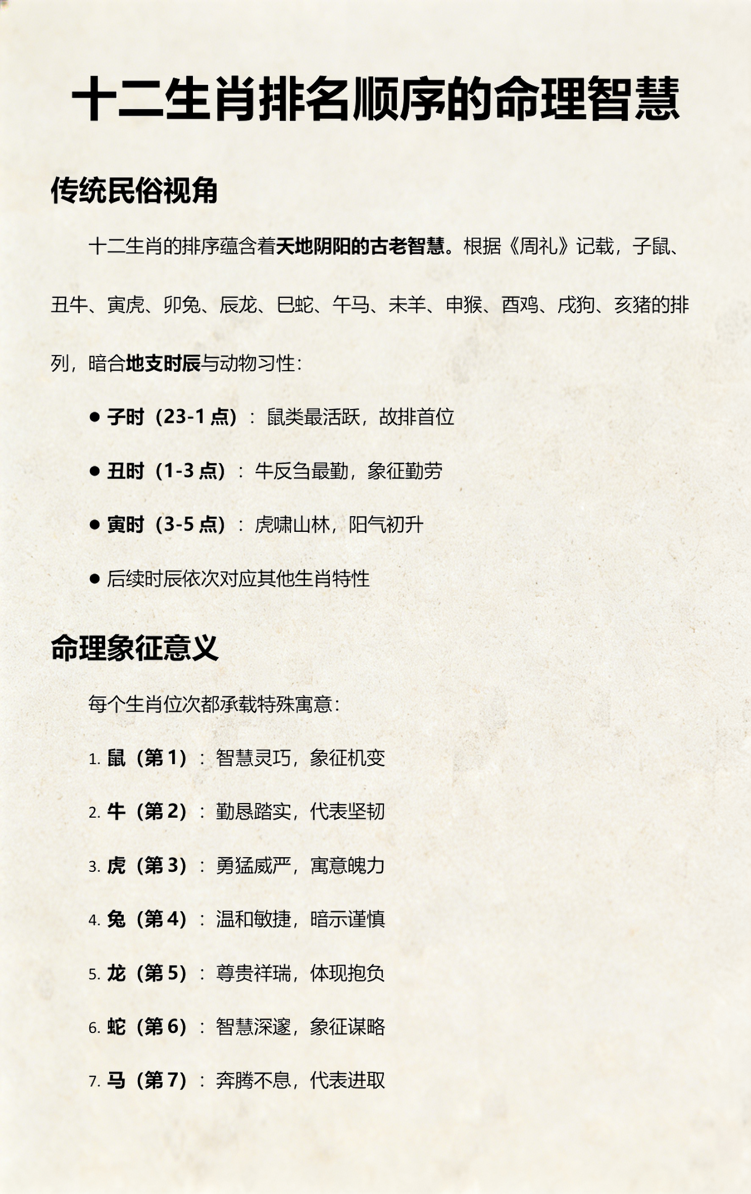 十二点生肖排列 十二点生肖排列