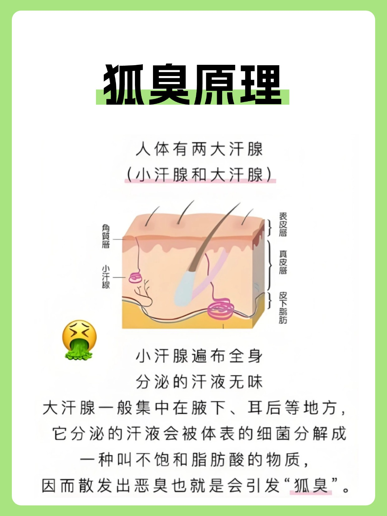 狐臭会自愈吗