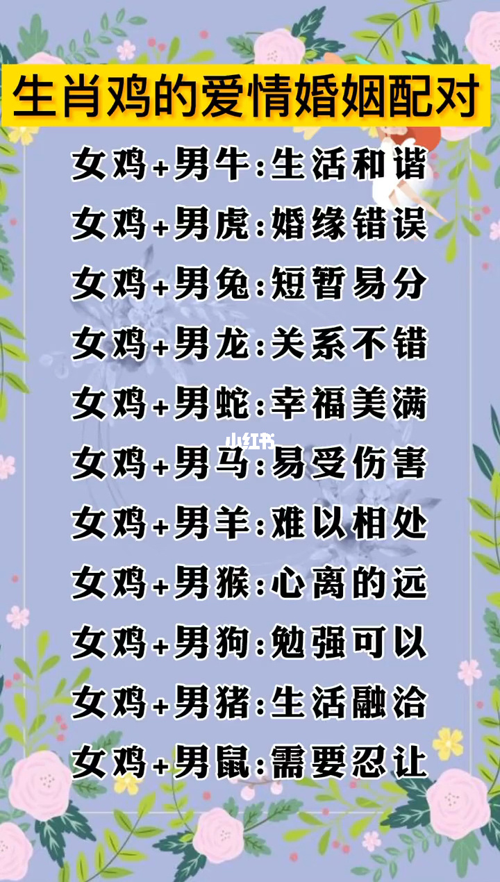 生肖配对表真的准吗