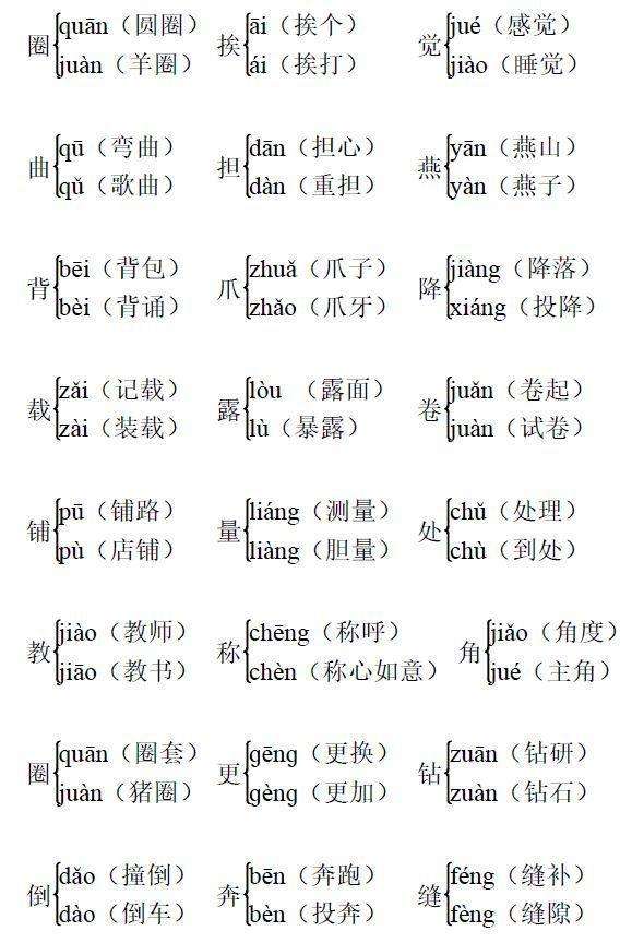 卜多音字意思解释