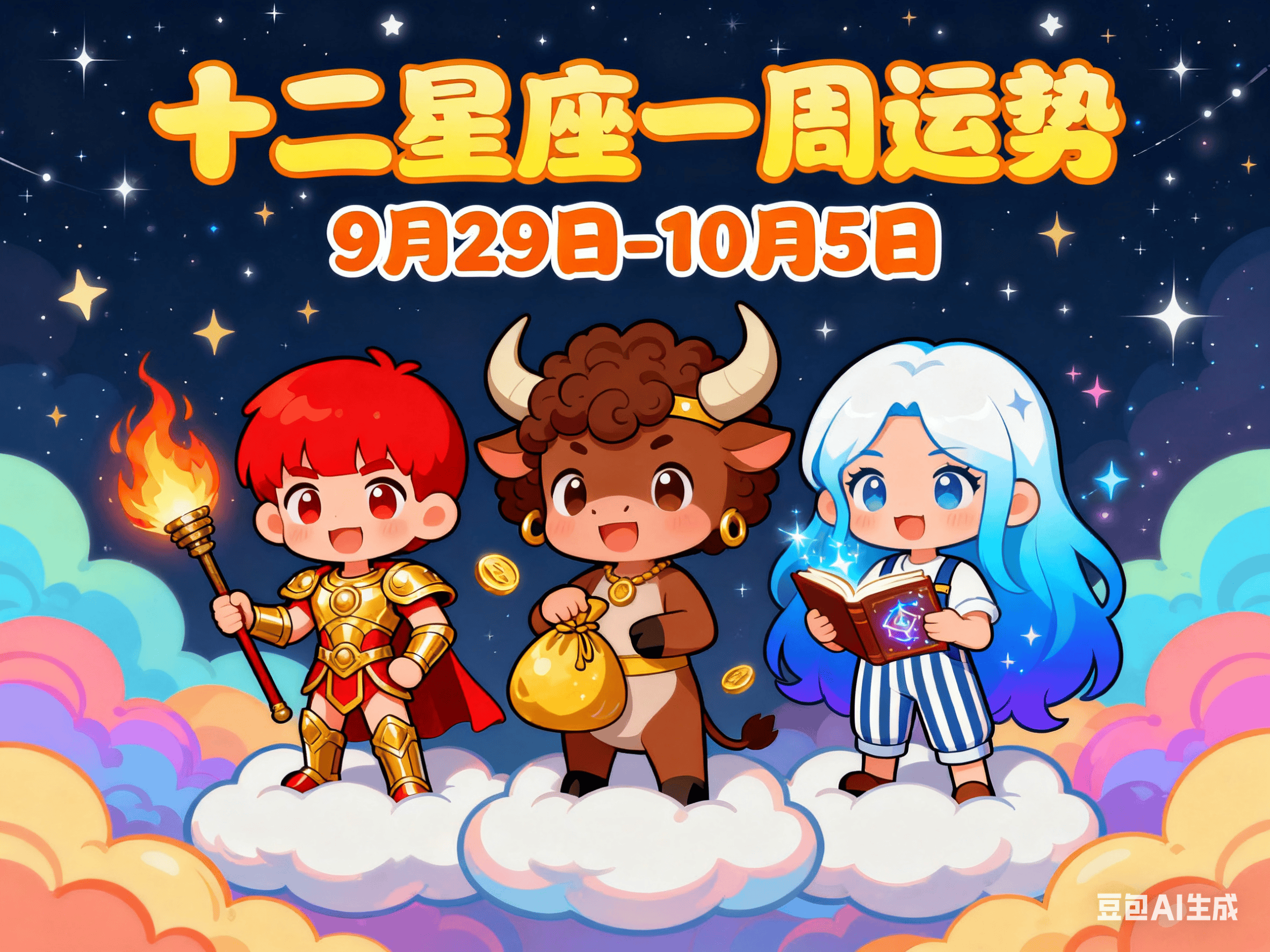 星座每日财运曲线图