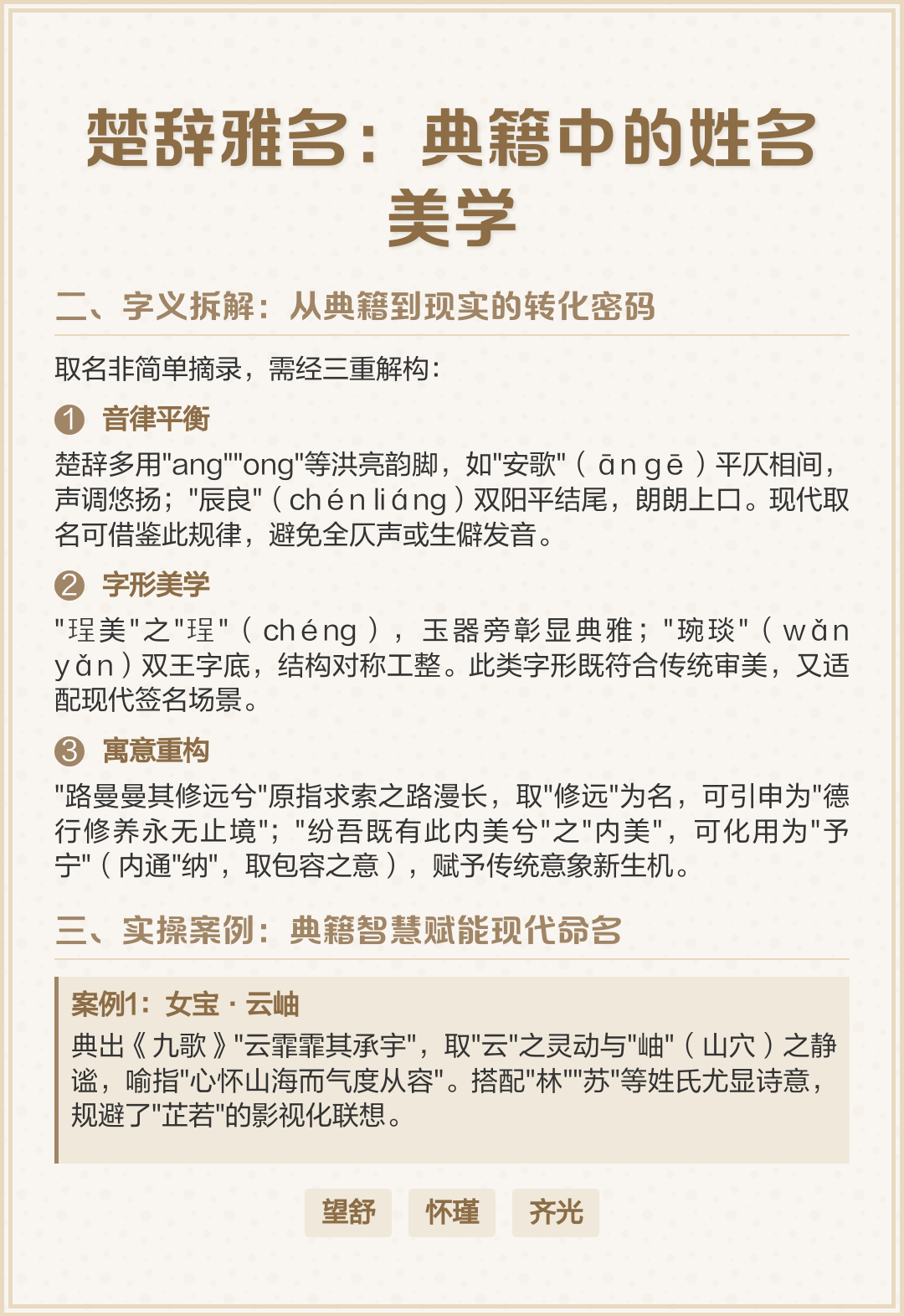 楚辞姓名