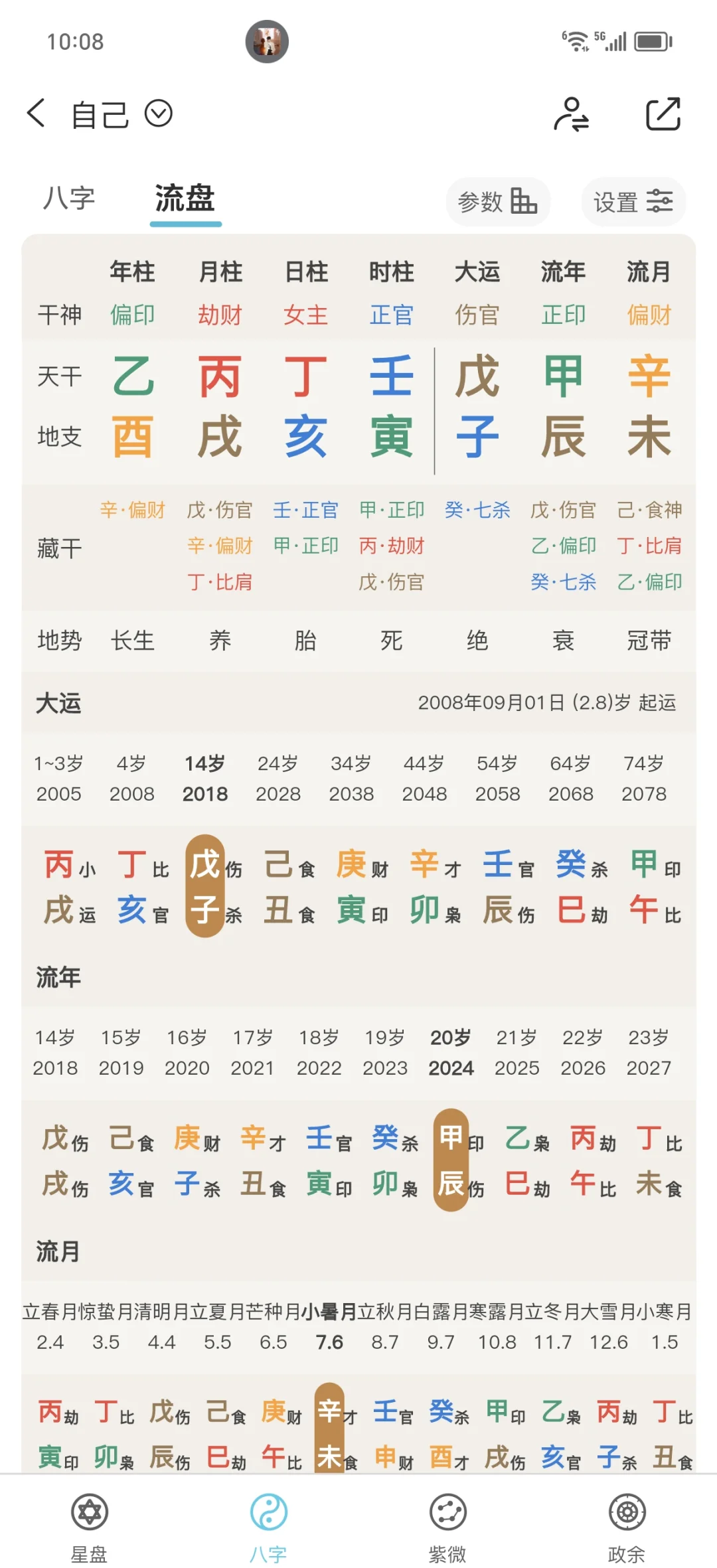 问真八字排盘免费全部