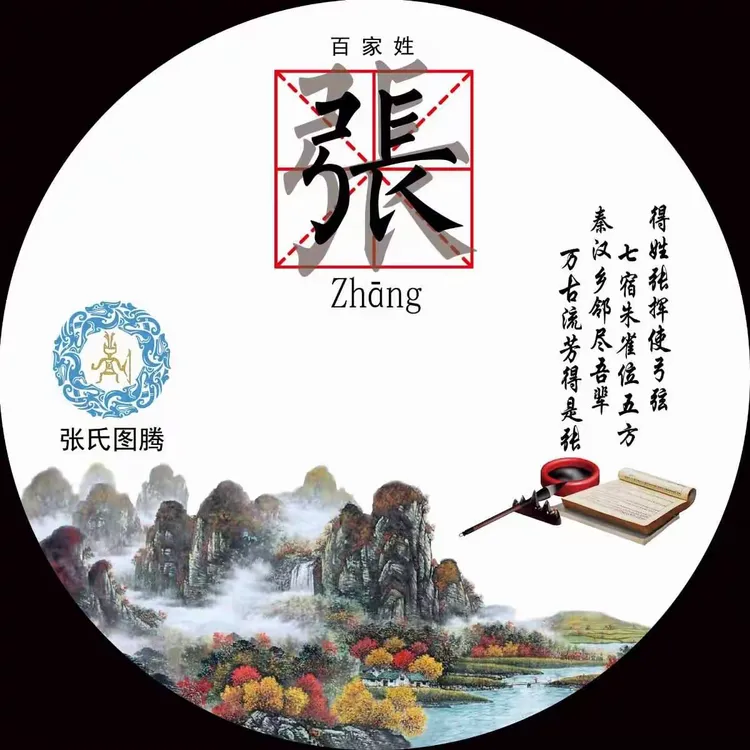 张百家姓百家姓