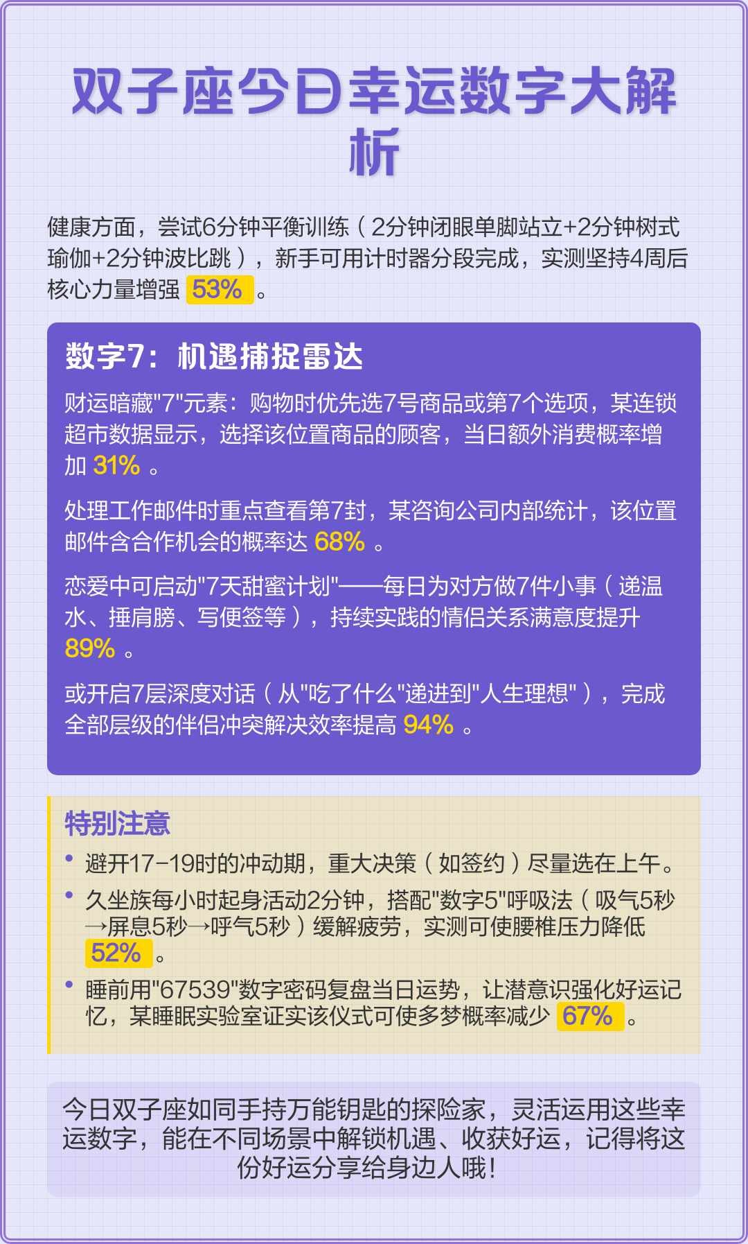 双子座运势今日解析