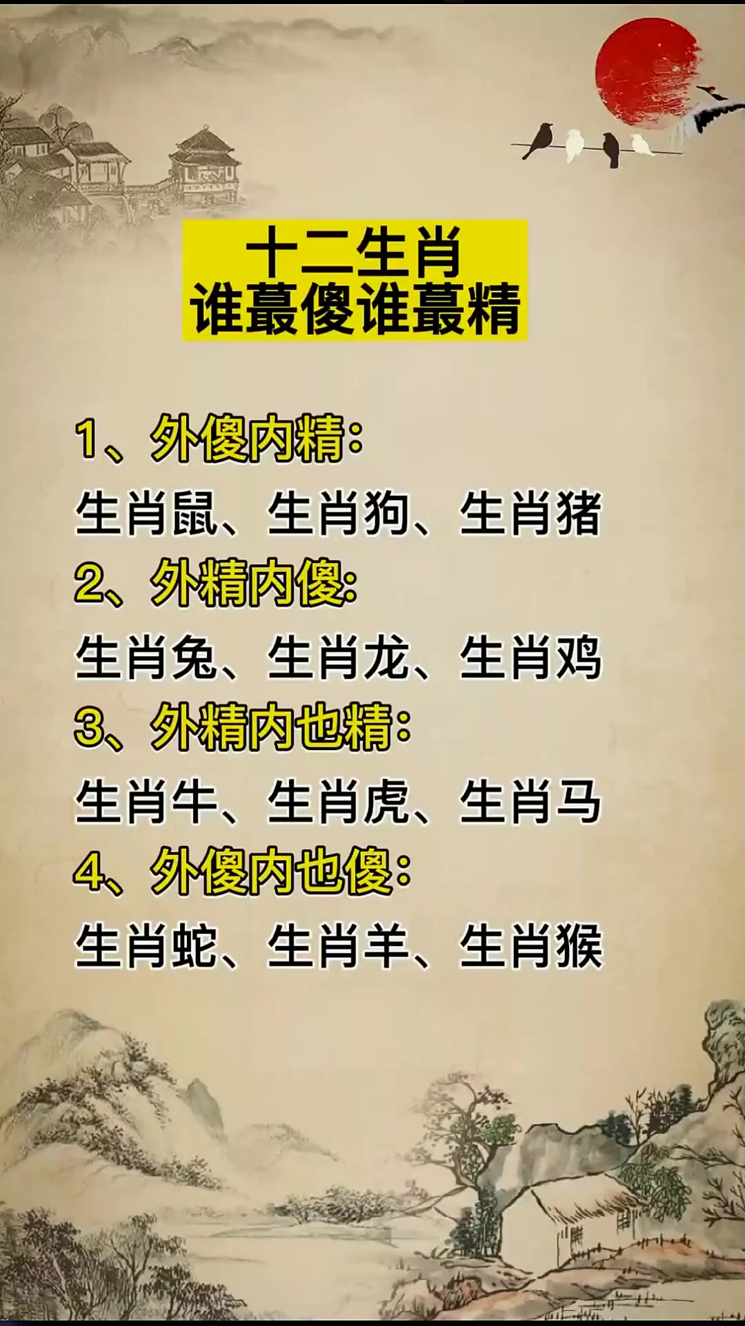 哪个十二生肖
