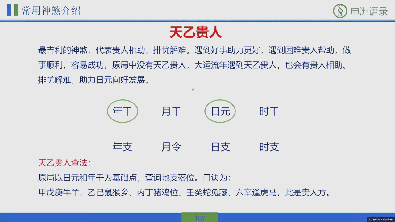 天乙贵人在线查询
