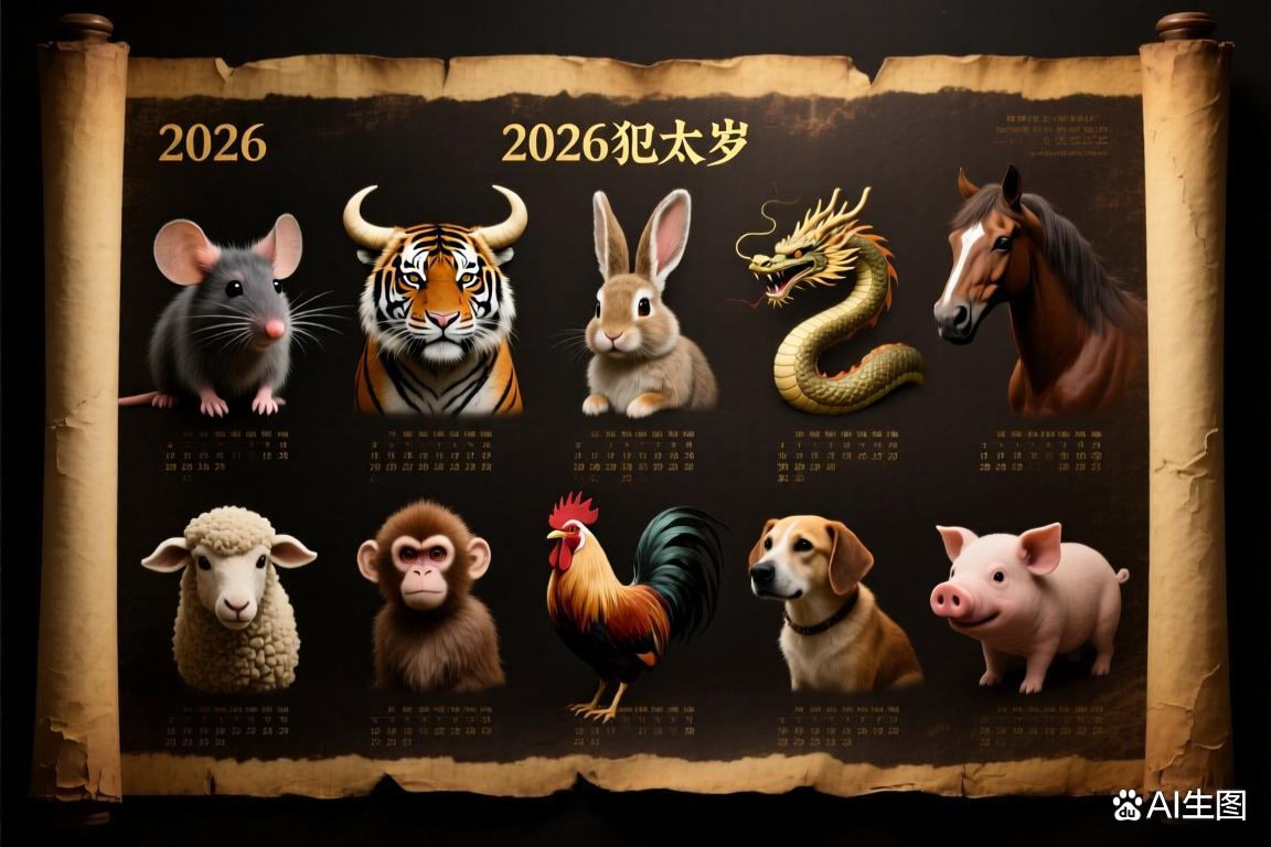 犯太岁属相