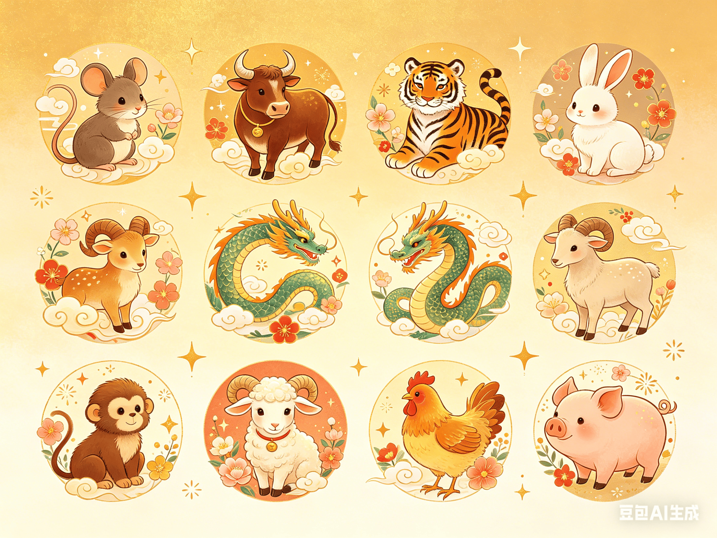 十二生肖今年运势