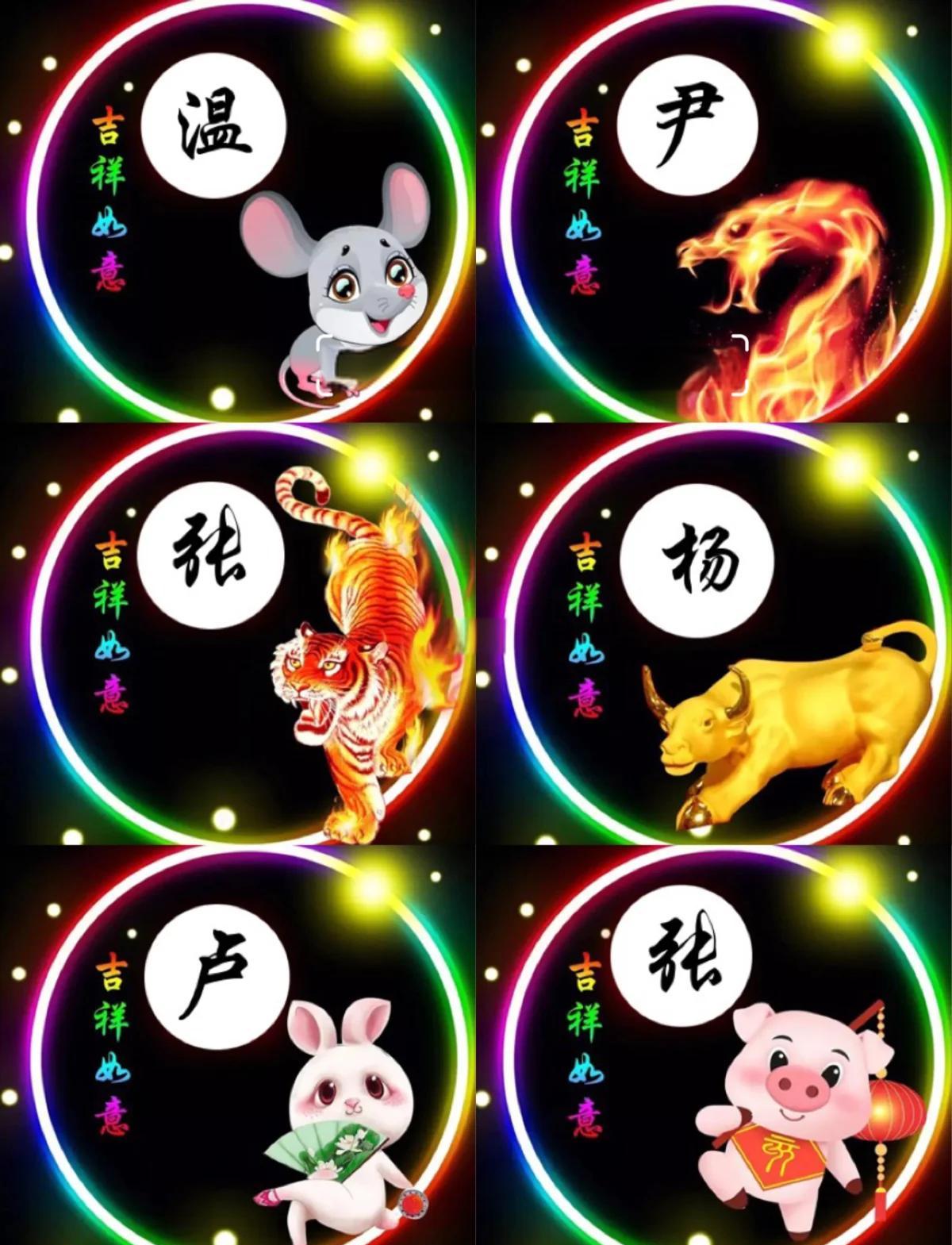 百家姓表示什么生肖和动物有关