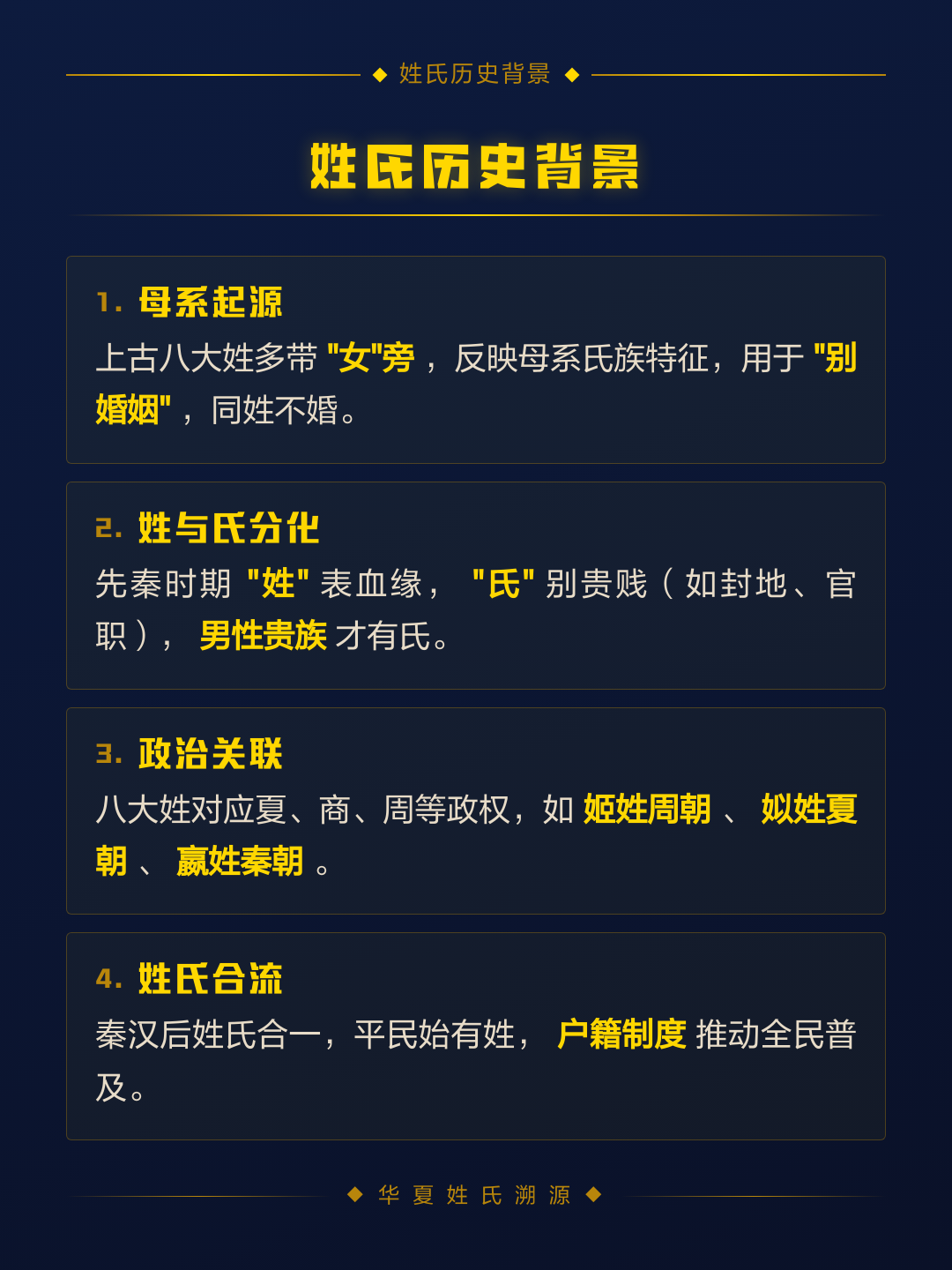 八大姓是哪8个姓