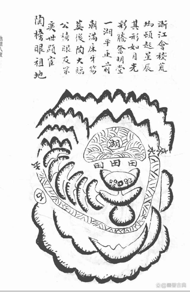风水坟地图