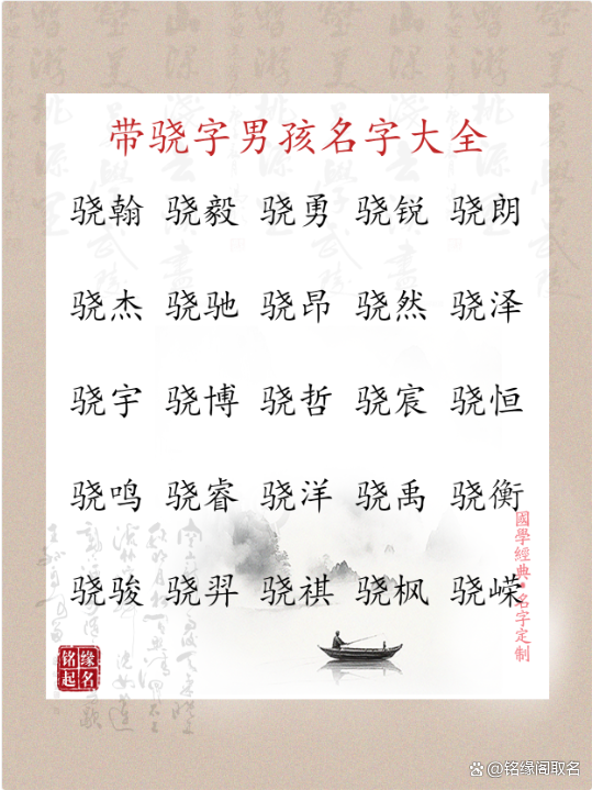 名字含义取名