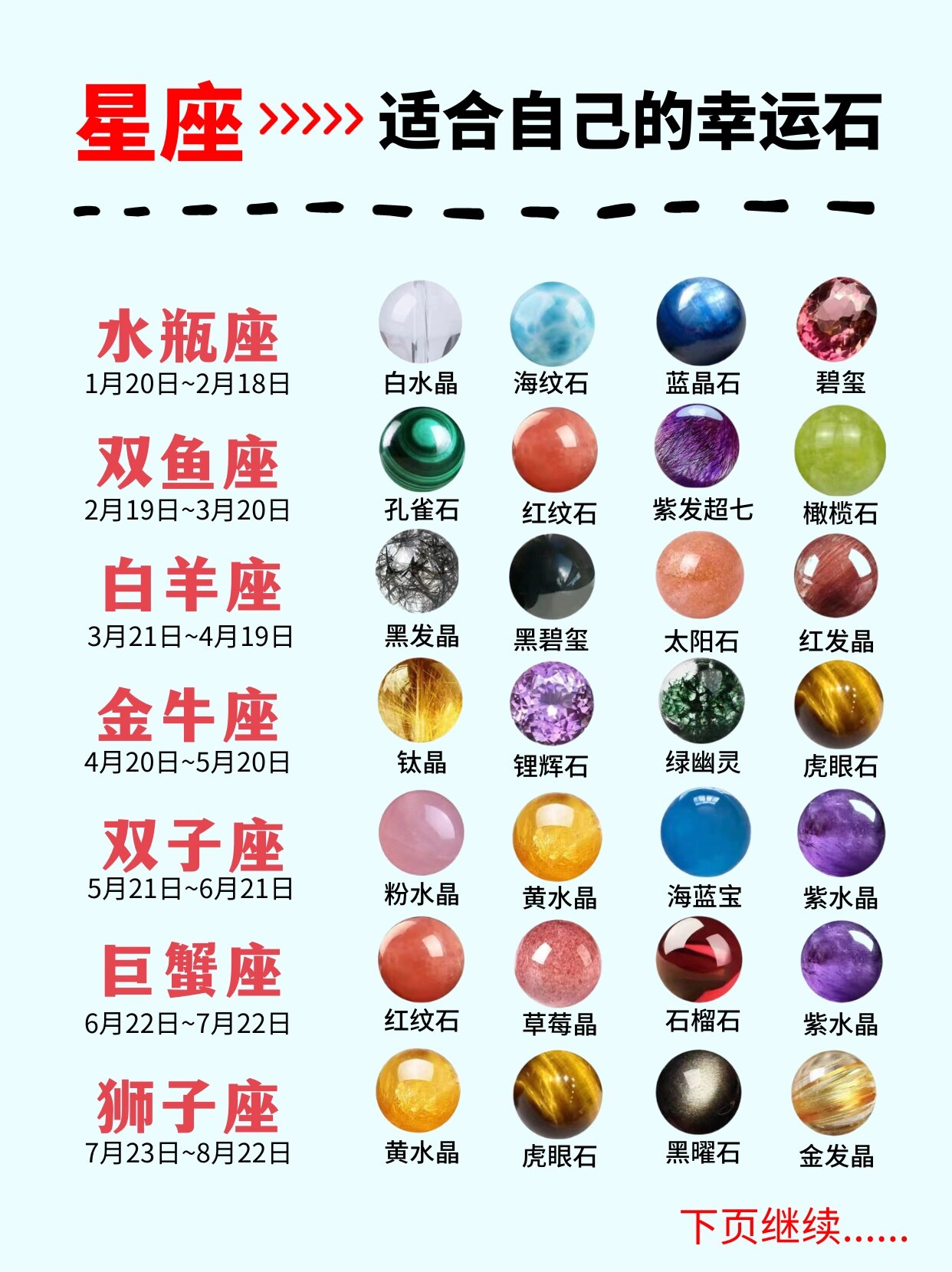 狮子座星座石