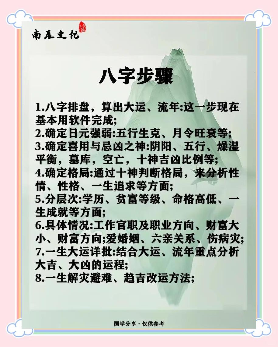 免费八字解析大全