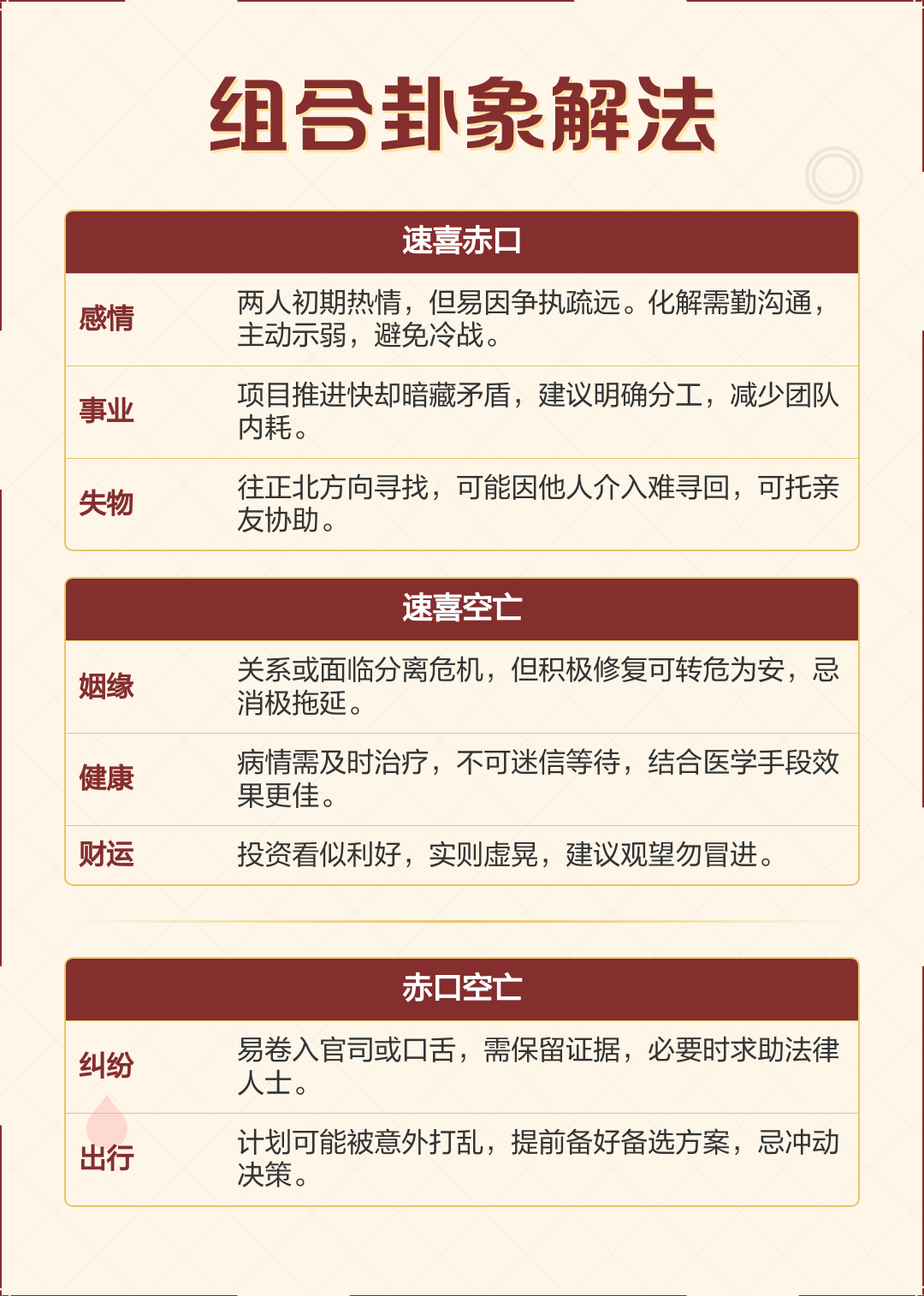 赤口卦对感情的暗示