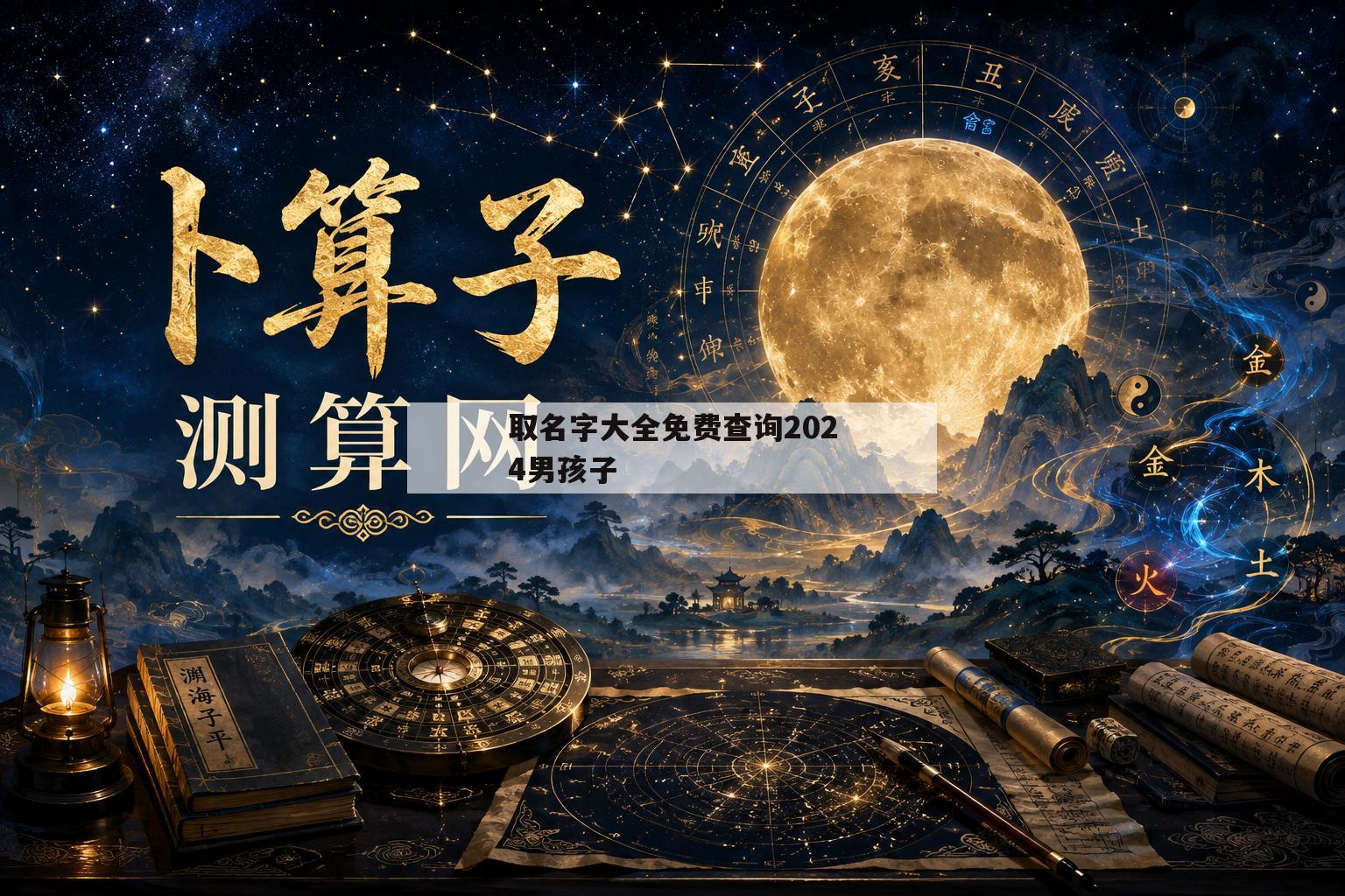 取名字大全免费查询2024男孩子(取名字大全免费查询2024男孩子姓李)