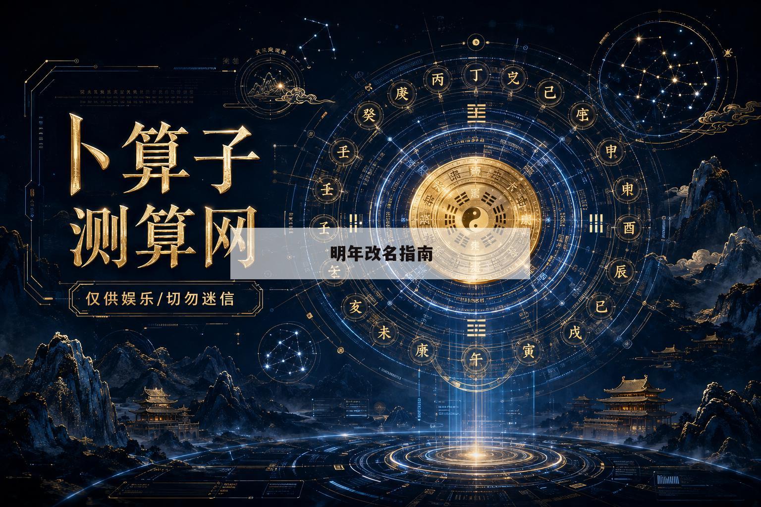 明年改名指南(2020年改名字怎么改)