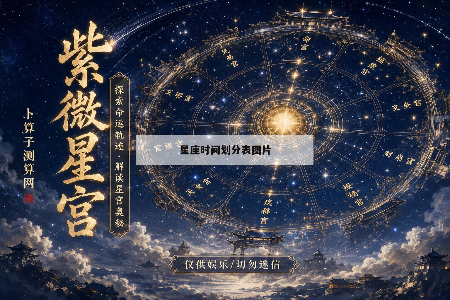 星座时间划分表图片(星座划分时间表是从几点开始)