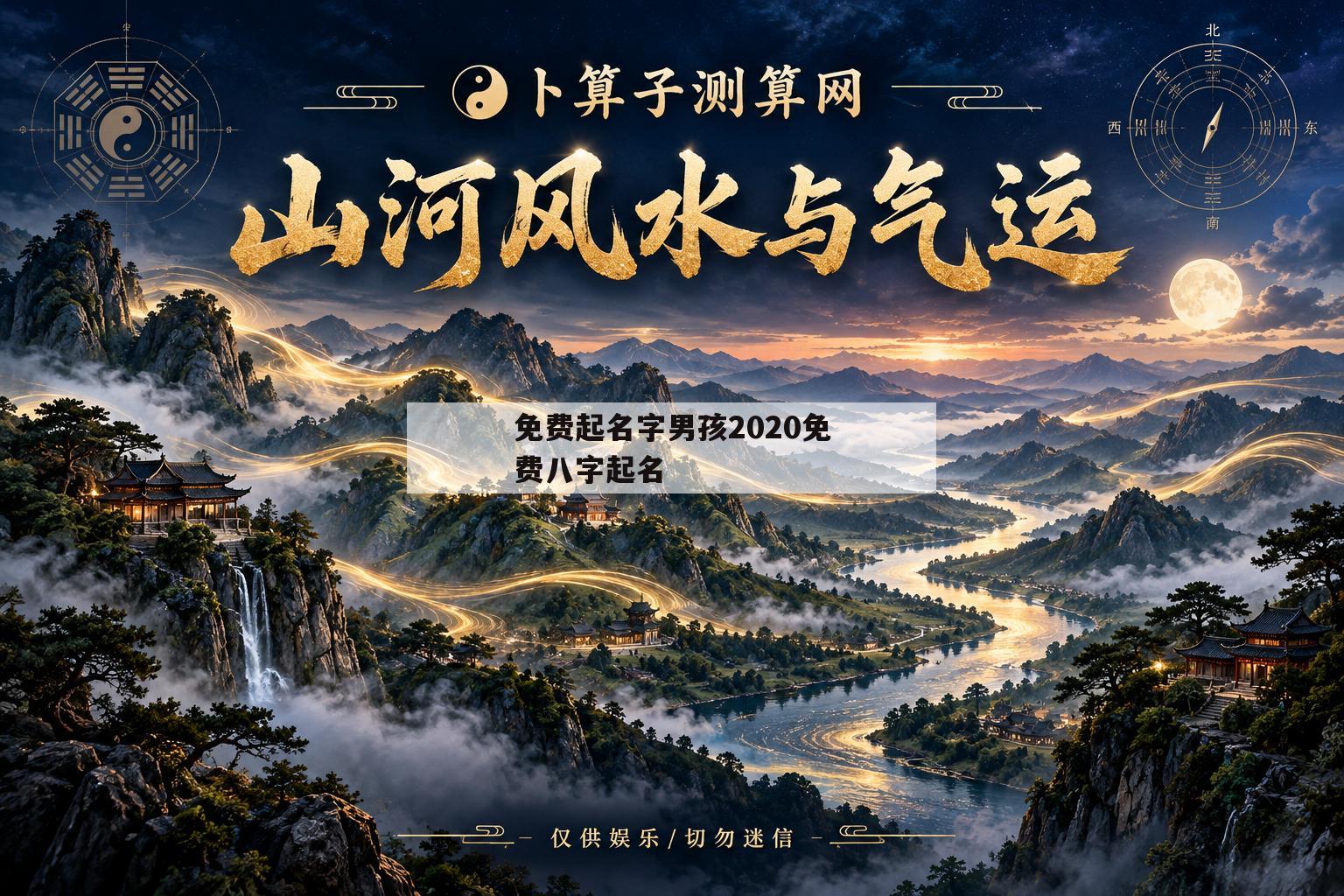 免费起名字男孩2020免费八字起名(免费起名字男孩2020免费八字起名大全)