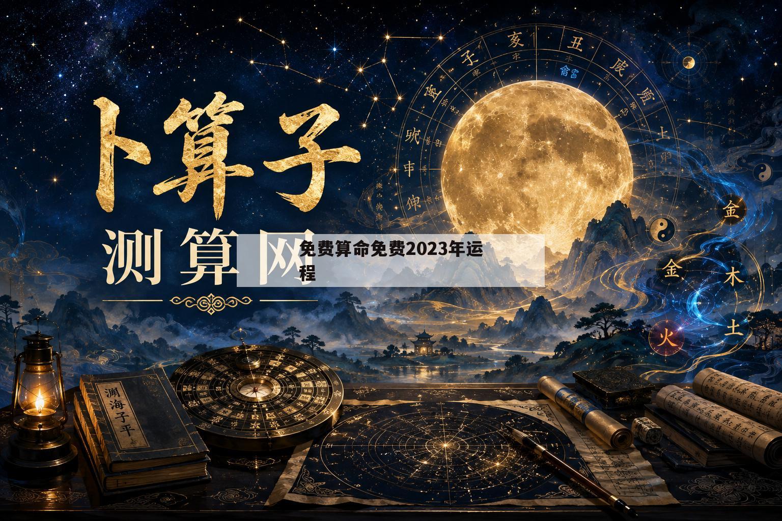包含免费算命免费2023年运程的词条